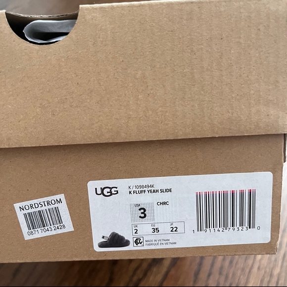 Girls Fluff Yeah Slides New sz 3 - Picture 4 of 4